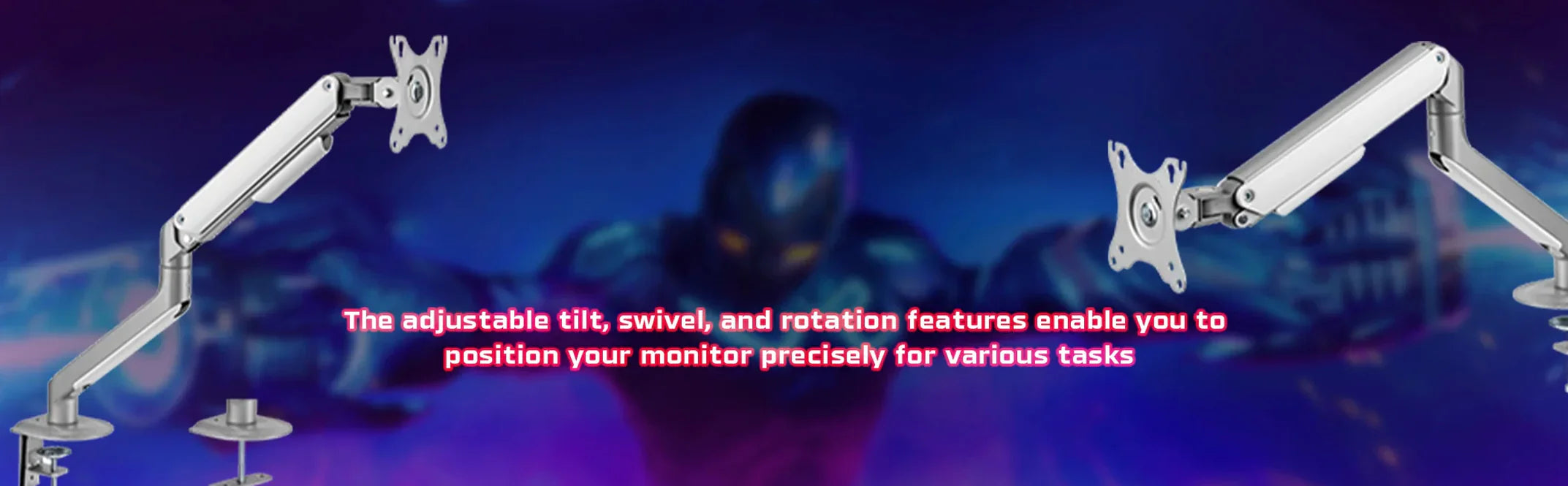 Twisted Minds Single Monitor Economical Spring-Assisted Monitor Arm